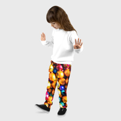 Детские брюки 3D Шоколадные шарики в перламутровой глазури - фото 2