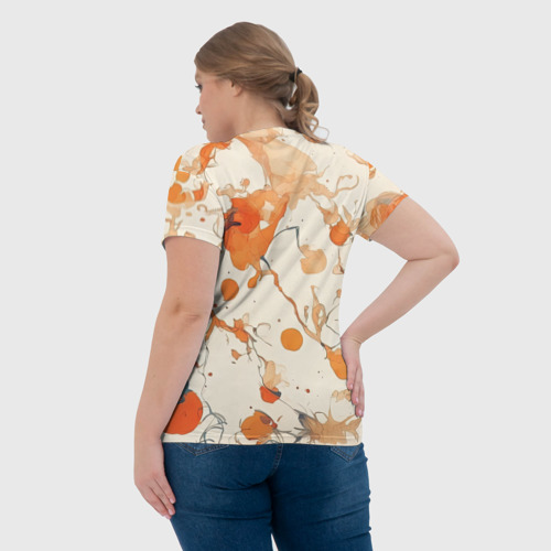 Женская футболка 3D Оборотень с мечом окатана, цвет 3D печать - фото 7