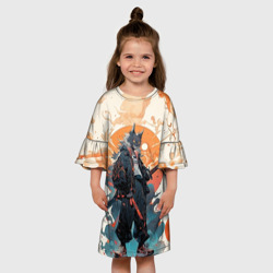 Детское платье 3D Оборотень с мечом окатана - фото 2