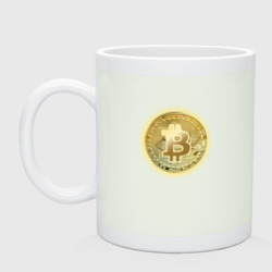 Кружка керамическая Крипто Биткоин