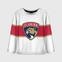 Детский лонгслив 3D Florida panthers - uniform - hockey