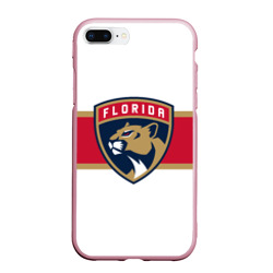 Чехол для iPhone 7Plus/8 Plus матовый Florida panthers - uniform - hockey