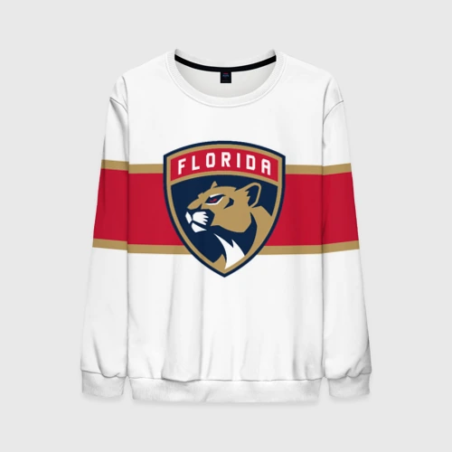 Мужской свитшот 3D Florida panthers - uniform - hockey