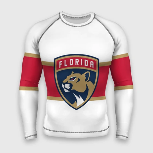Мужской рашгард 3D Florida panthers - uniform - hockey