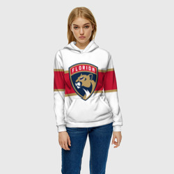 Женская толстовка 3D Florida panthers - uniform - hockey - фото 2