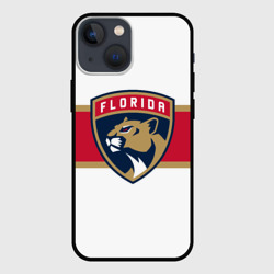 Чехол для iPhone 13 mini Florida panthers - uniform - hockey