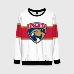 Женский свитшот 3D Florida panthers - uniform - hockey