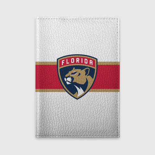 Обложка для автодокументов Florida panthers - uniform - hockey, цвет оранжевый