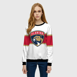 Женский свитшот 3D Florida panthers - uniform - hockey - фото 2
