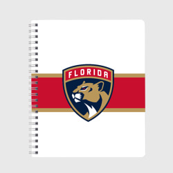 Тетрадь Florida panthers - uniform - hockey