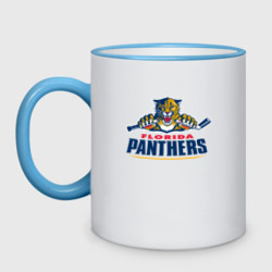 Кружка двухцветная Florida panthers - hockey team