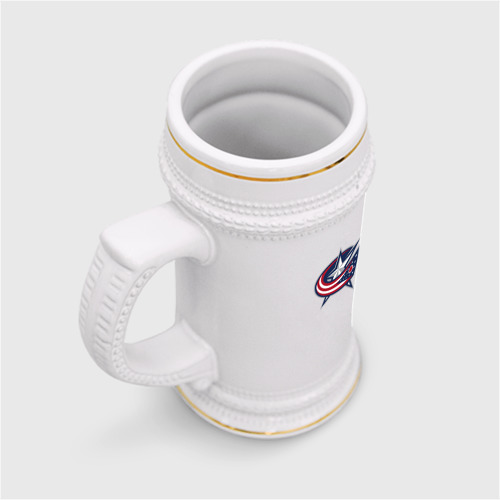 Кружка пивная Columbus blue jackets - hockey team - emblem - фото 3