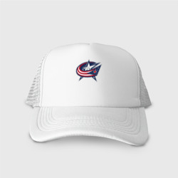 Кепка тракер с сеткой Columbus blue jackets - hockey team - emblem