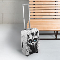 Чехол для чемодана 3D Енот - watercolor style - фото 2