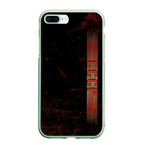 Чехол для iPhone 7Plus/8 Plus матовый СССР ретро, цвет салатовый