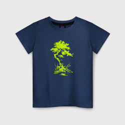 Светящаяся детская футболка Сосна