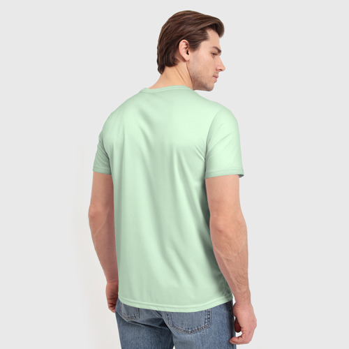 Мужская футболка 3D Забавный авокадо с ручками, цвет 3D печать - фото 4