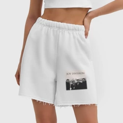 Женские шорты oversize футер хлопок Тру фанат Joy Division - фото 2