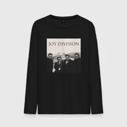 Мужской лонгслив хлопок Тру фанат Joy Division