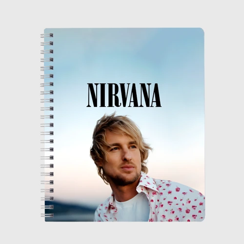 Тетрадь Тру фанат Nirvana - Оуэн Уилсон