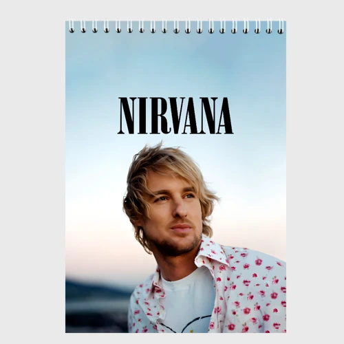 Скетчбук Тру фанат Nirvana - Оуэн Уилсон