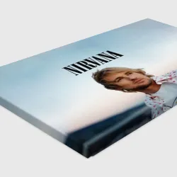 Холст прямоугольный Тру фанат Nirvana - Оуэн Уилсон - фото 3