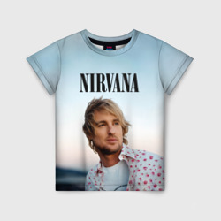 Детская футболка 3D Тру фанат Nirvana - Оуэн Уилсон