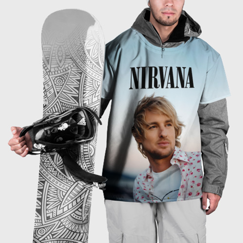 Накидка на куртку 3D Тру фанат Nirvana - Оуэн Уилсон, цвет 3D печать