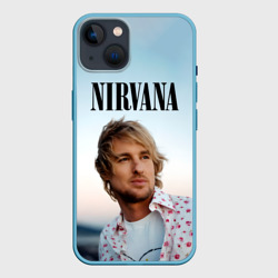Чехол для iPhone 14 Тру фанат Nirvana - Оуэн Уилсон