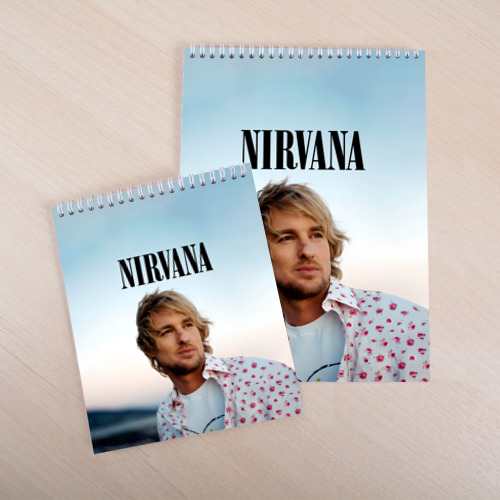 Скетчбук Тру фанат Nirvana - Оуэн Уилсон, цвет белый - фото 4