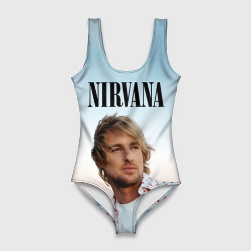 Женский купальник 3D Тру фанат Nirvana - Оуэн Уилсон, цвет 3D печать