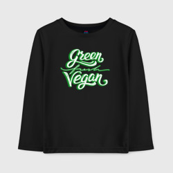 Детский лонгслив хлопок Green vegan