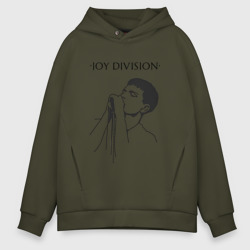 Мужское худи Oversize хлопок Йен Кёртис Joy Division