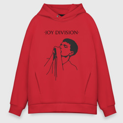 Мужское худи Oversize хлопок Йен Кёртис Joy Division