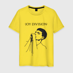 Мужская футболка хлопок Йен Кёртис Joy Division