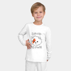 Детская пижама с лонгсливом хлопок David Meowie - фото 2