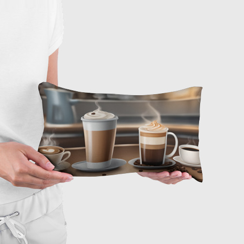 Подушка 3D антистресс Любимый кофе - нейросеть - фото 3