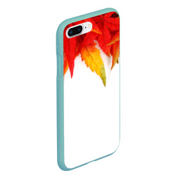 Чехол для iPhone 7Plus/8 Plus матовый Maple leaves stile - фото 2