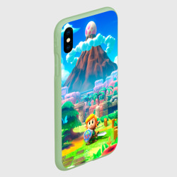 Чехол для iPhone XS Max матовый Маленький Линк - фото 2