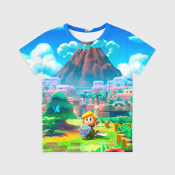 Детская футболка 3D Маленький Линк