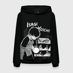 Женская толстовка 3D Исаги Йоичи - Синяя тюрьма