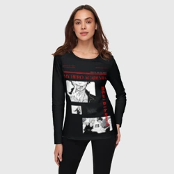 Женский лонгслив 3D Экспозиция - Моя геройская академия - фото 2
