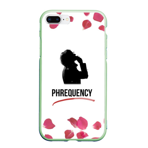 Чехол для iPhone 7Plus/8 Plus матовый Pharaoh - Phrequency, цвет салатовый