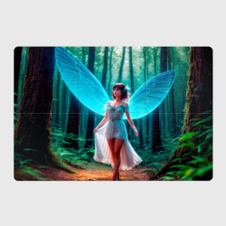 Магнитный плакат 3Х2 Девушка фея в дремучем лесу
