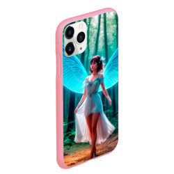 Чехол для iPhone 11 Pro Max матовый Девушка фея в дремучем лесу - фото 2
