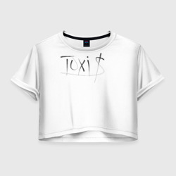 Женская футболка Crop-top 3D Toxis