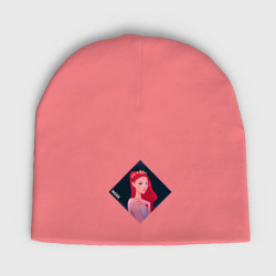 Женская шапка демисезонная Арт Розе из BlackPink
