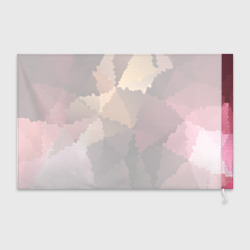 Флаг 3D Мозаика в коричнево-розовых тонах - фото 2