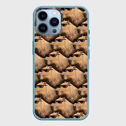 Чехол для iPhone 14 Pro Max Крутая капибара - мем
