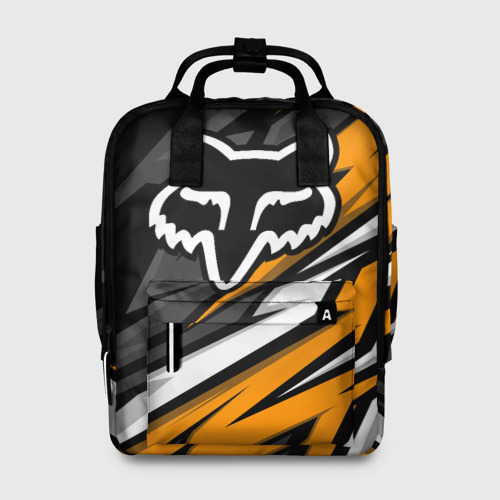 Женский рюкзак 3D Fox motocross racing - orange